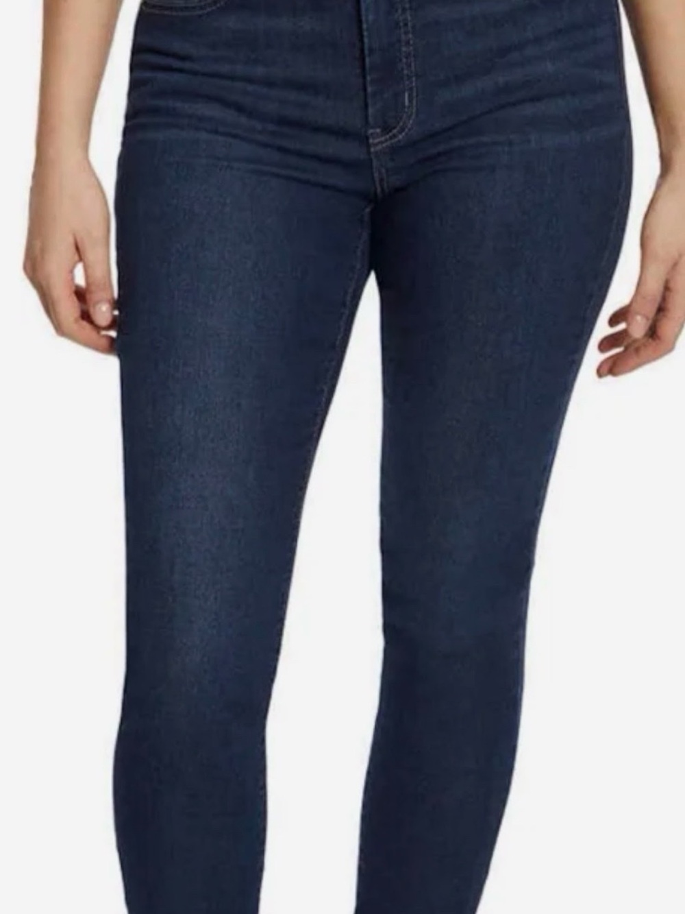 Jessica Simpson Dark Blue High-Rise Skinny Jeans - Women's